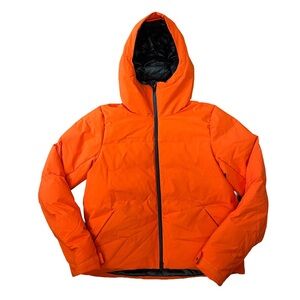 Ski Jacket Helly Hansen Women Nora Short Puffy Jacket Cherry Tomato